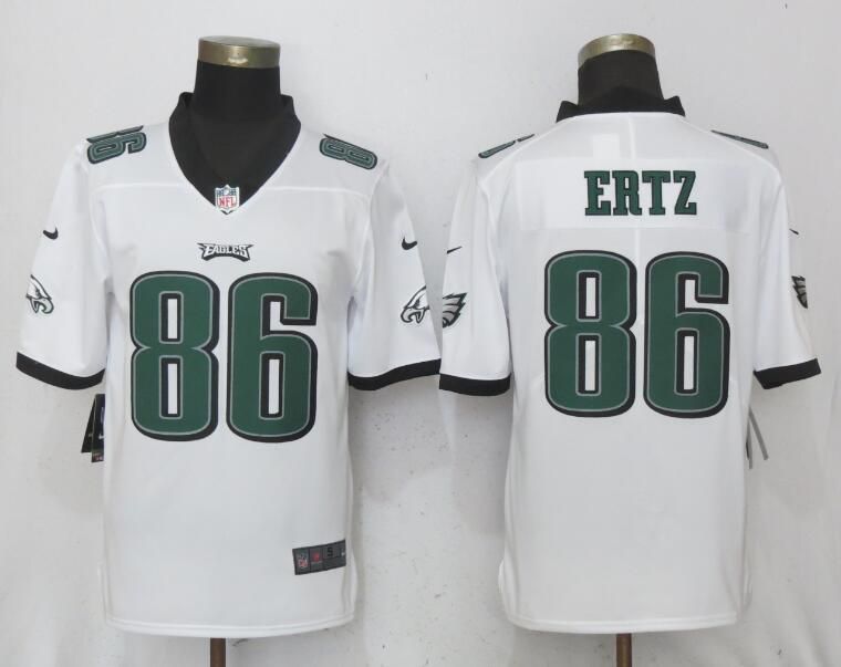 Men Philadelphia Eagles #86 Ertz White Vapor Untouchable Limited Nike NFL Jerseys